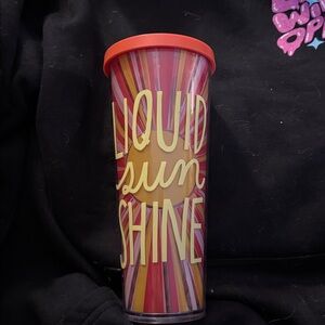 Starbucks Liquid Sunshine Tumbler - Red and Yellow